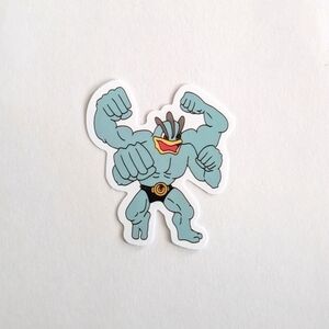 Machamp Pokemon Sticker |  Pick 5 for $10 or 12 for $20 Stickers